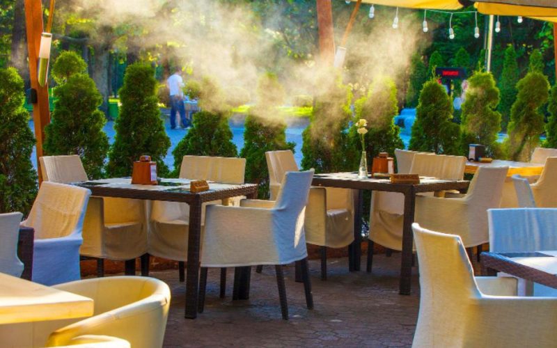 Restaurant Mosquito Misting System